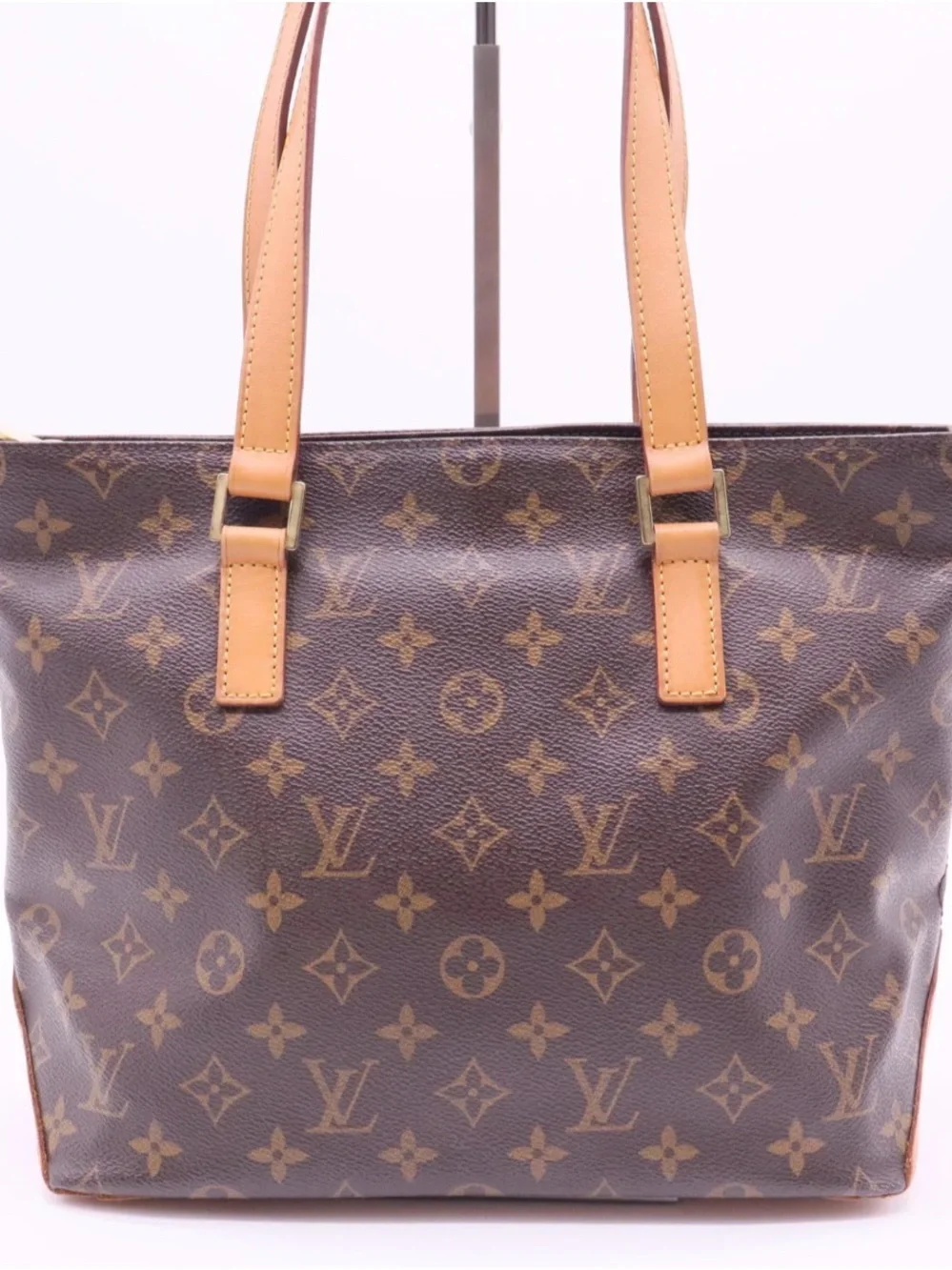 Pre-owned Louis Vuitton Monogram Canvas Shoulder Bag - Brown & Tan - Picture 6 of 6